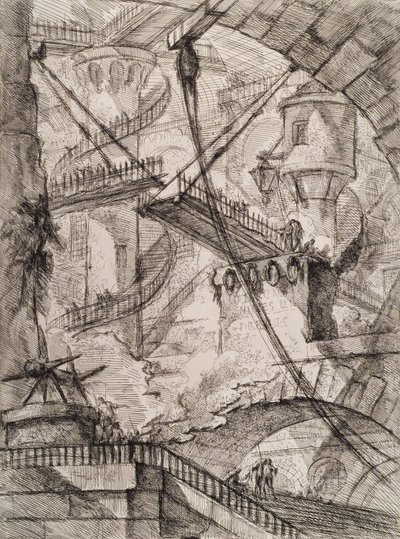 Die Zugbrücke von Giovanni Battista Piranesi